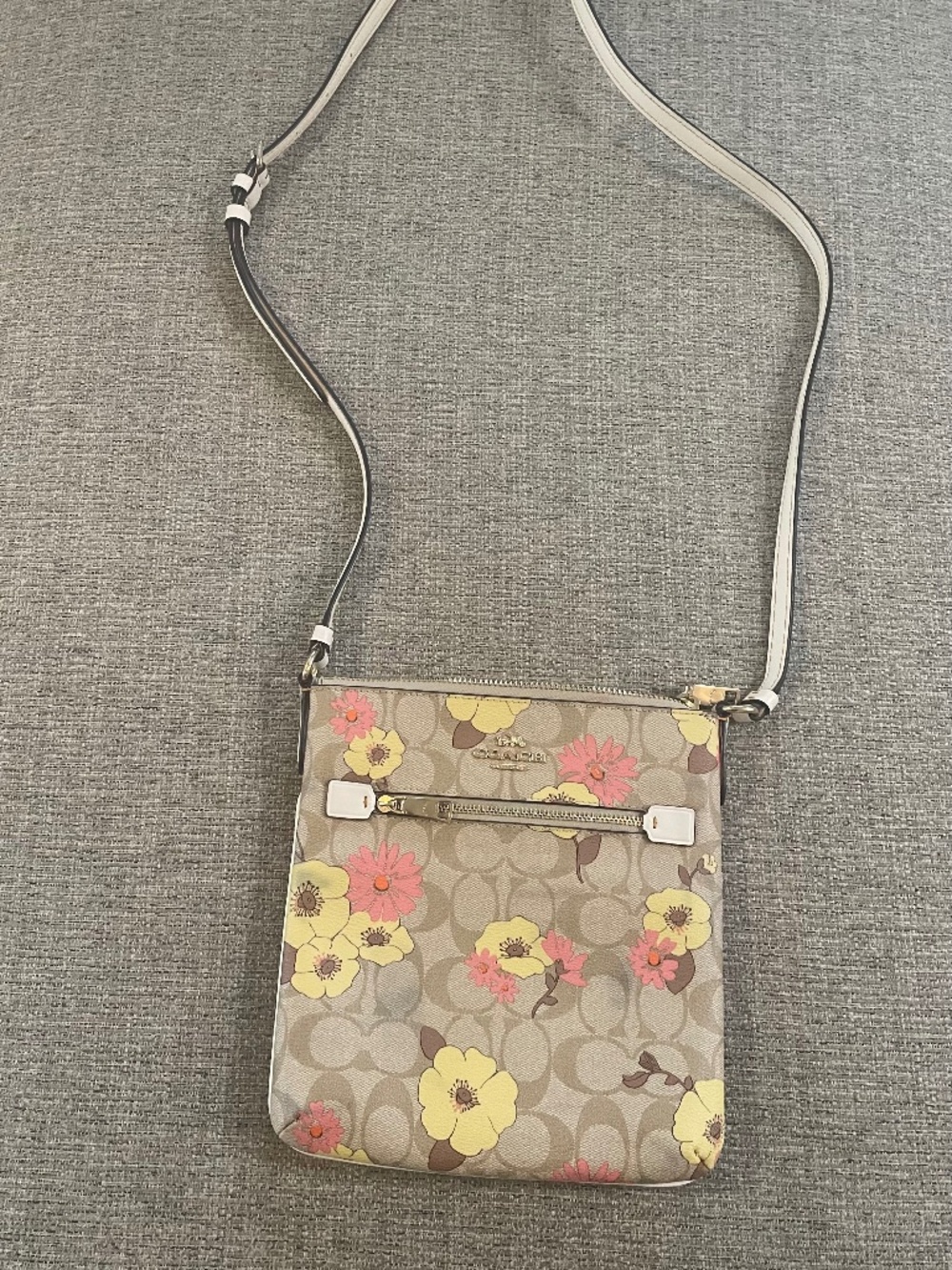 Coach crossbody & keychain wallet NWT